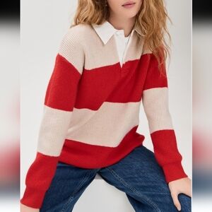 NWT Line and Dot Waylon Sweater Small